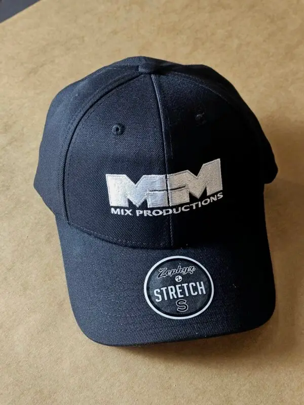 The M+M Mixes Official Cap v2.0 Black